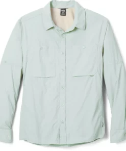 Rei Co-Op Men' Shirt Sahara Solid Long-Sleeve -Rei Camping Outdoor Store da044e45 1e87 469f 8cfa 3fbca53a2290