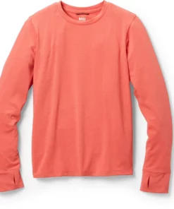 Rei Co-Op Kids' T-Shirt Long-Sleeve Sahara Shade