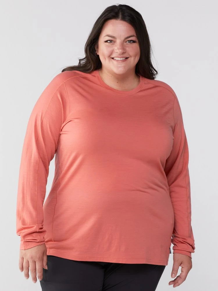 Rei Women' Layer Top Merino 185 Plus Size Base Co-Op Long-Sleeve 2 Rei Women' Layer Top Merino 185 Plus Size Base Co-Op Long-Sleeve - Image 2