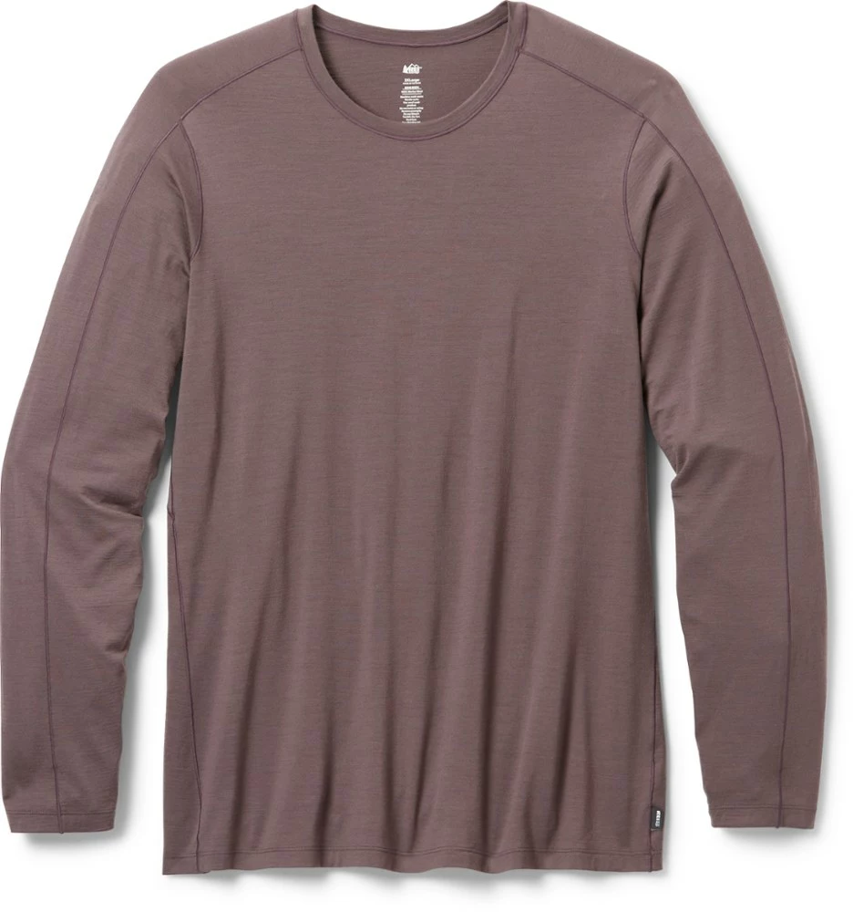 Rei Women' Layer Top Merino 185 Plus Size Base Co-Op Long-Sleeve 8 Rei Women' Layer Top Merino 185 Plus Size Base Co-Op Long-Sleeve - Image 8